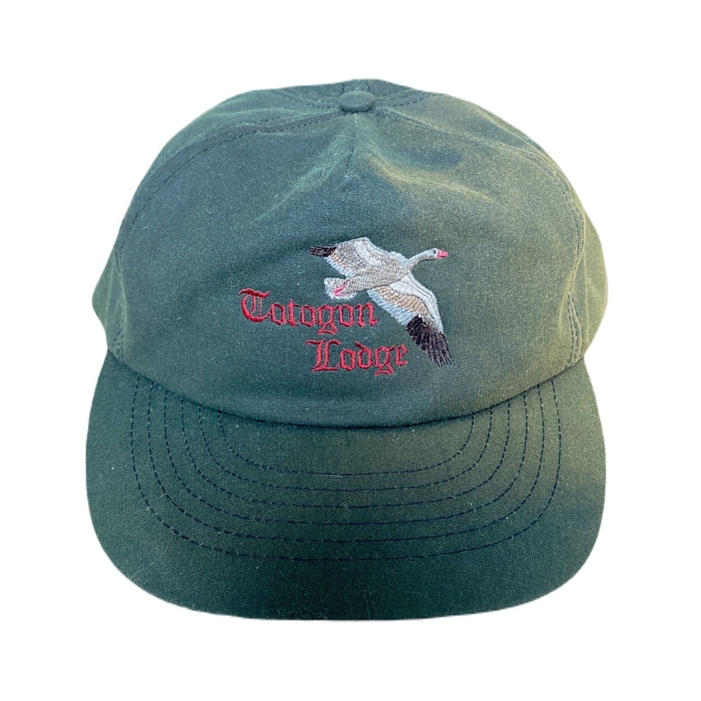 Vintage Duck Graphic Totogsn Lodge SnapBack